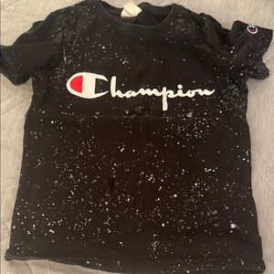 Champion Kids Black and White Speckled T-Shirt